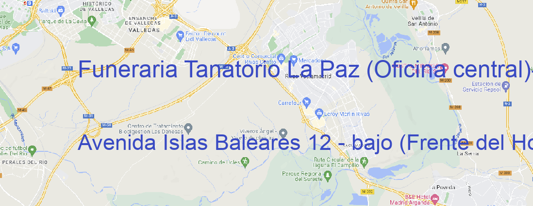 Tienda Funeraria Tanatorio La Paz (Oficina central) Burgos