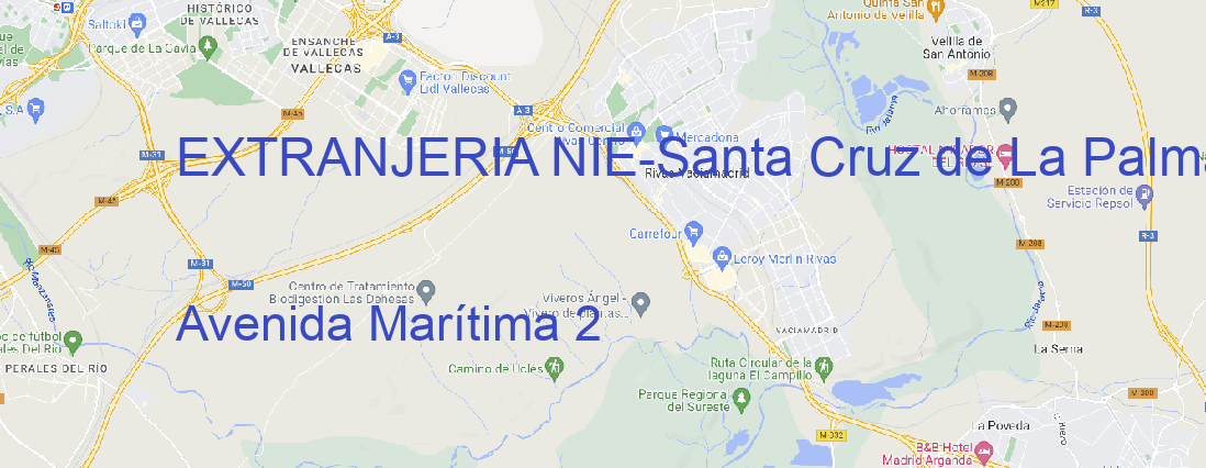 Oficina EXTRANJERIA NIE Santa Cruz de La Palma