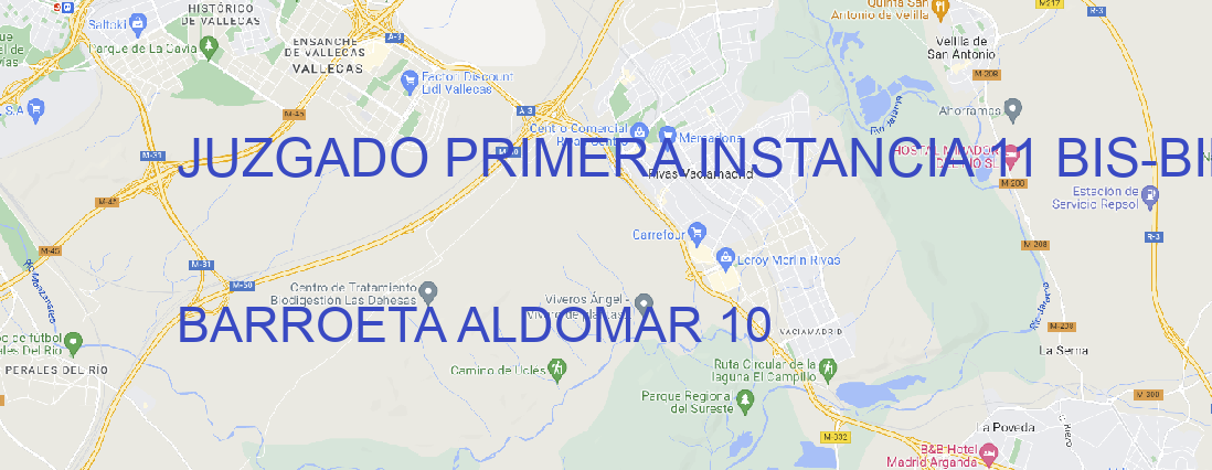 Oficina JUZGADO PRIMERA INSTANCIA 11 BIS BILBAO