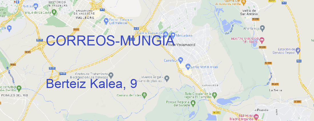 Oficina CORREOS MUNGIA