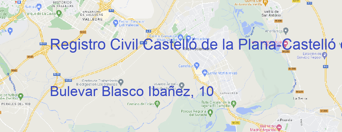 Oficina Registro Civil Castelló de la Plana Castelló de la Plana