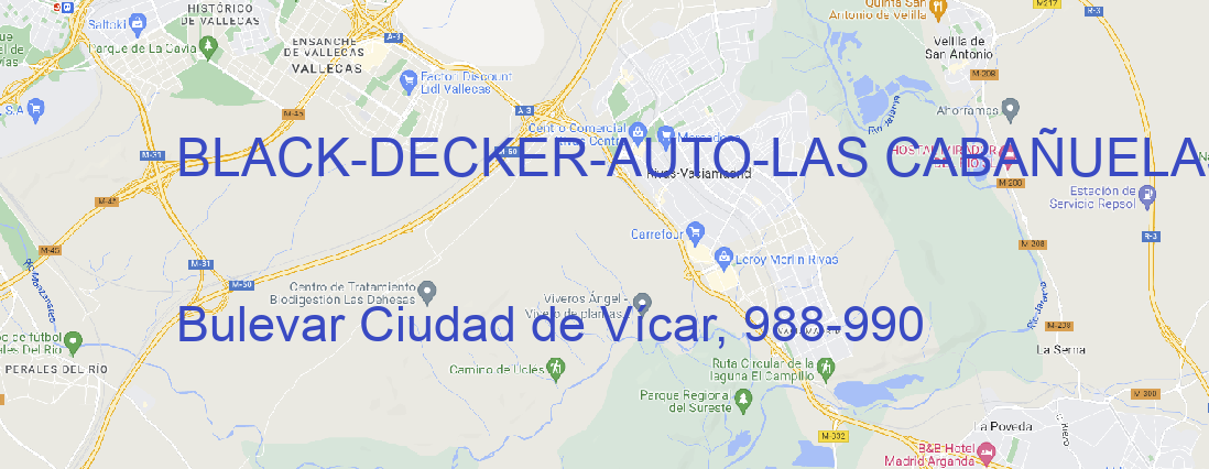 Oficina BLACK-DECKER-AUTO LAS CABAÑUELAS - VÍCARO
