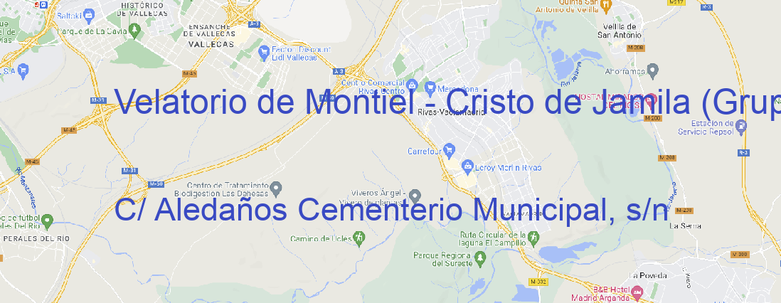 Tienda Velatorio de Montiel - Cristo de Jamila (Grupo Ntr Montiel