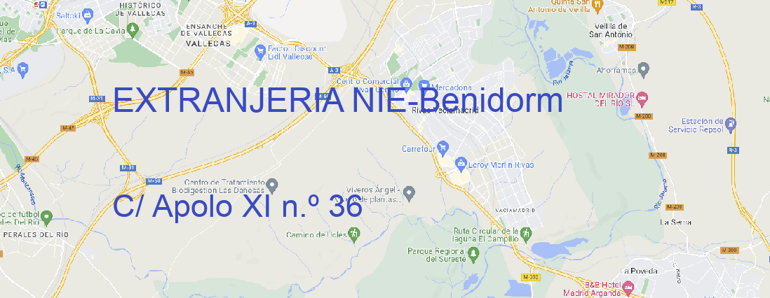 Oficina EXTRANJERIA NIE Benidorm