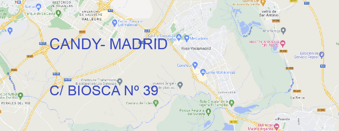 Oficina CANDY  MADRID