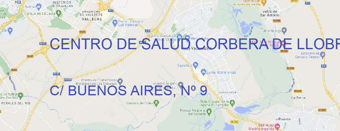 Oficina CENTRO DE SALUD CORBERA DE LLOBREGAT Corbera de Llobregat