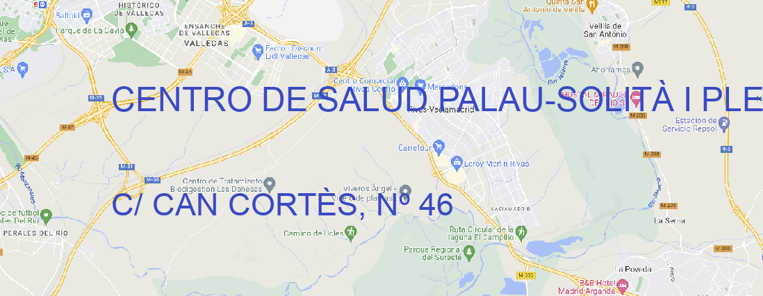 Oficina CENTRO DE SALUD PALAU-SOLITÀ I PLEGAMANS Palau-solità i Plegamans