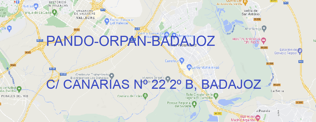 Oficina PANDO-ORPAN BADAJOZ