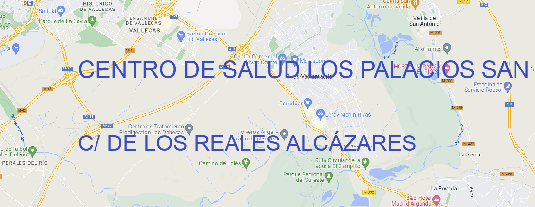 Oficina CENTRO DE SALUD LOS PALACIOS SAN ISIDRO Palacios y Villafranca, Los