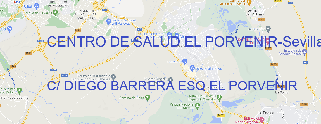 Oficina CENTRO DE SALUD EL PORVENIR Sevilla