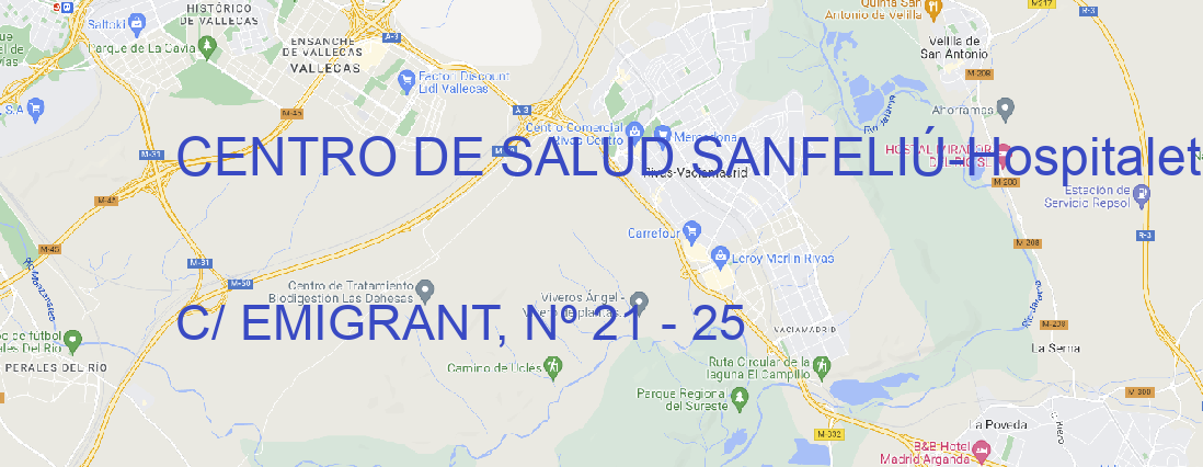 Oficina CENTRO DE SALUD SANFELIÚ Hospitalet de Llobregat, L'