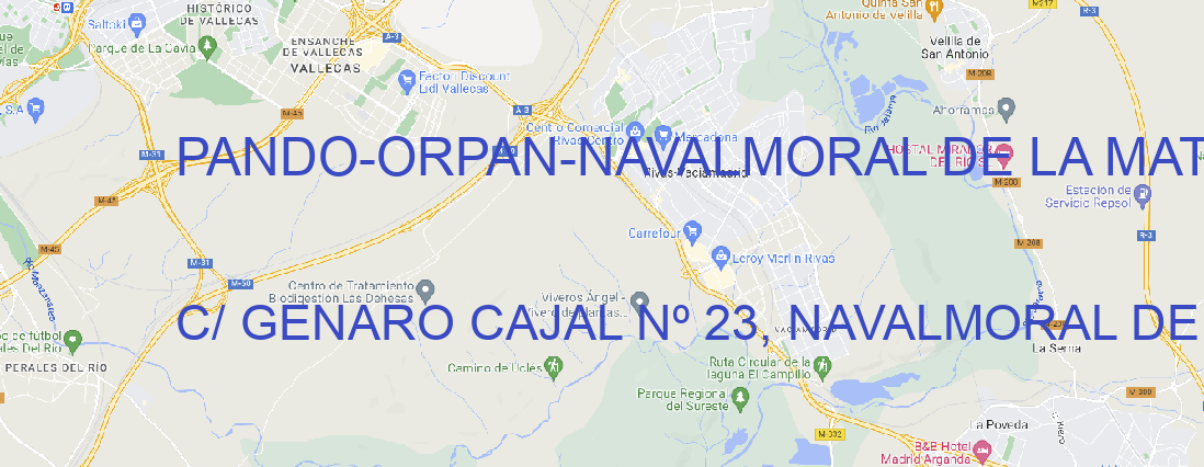 Oficina PANDO-ORPAN NAVALMORAL DE LA MATA