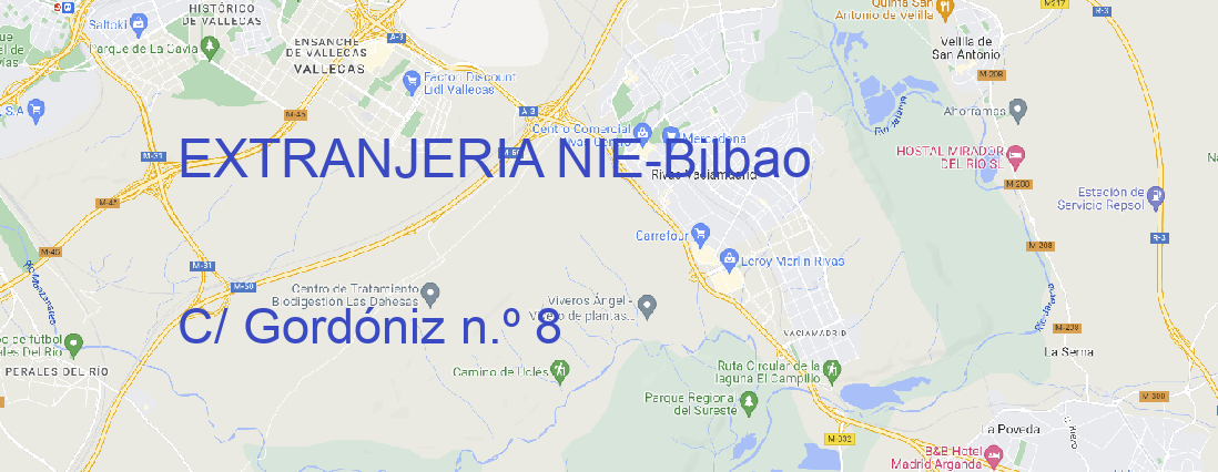 Oficina EXTRANJERIA NIE Bilbao
