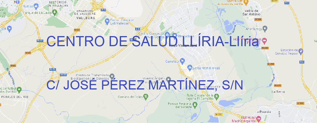 Oficina CENTRO DE SALUD LLÍRIA Llíria