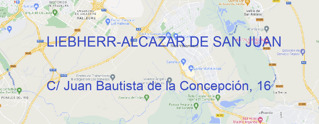 Oficina LIEBHERR ALCAZAR DE SAN JUAN