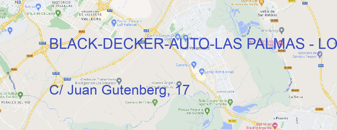 Oficina BLACK-DECKER-AUTO LAS PALMAS - LOS TARAHALES
