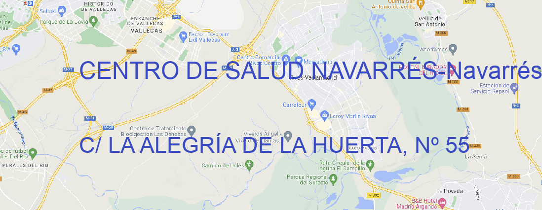 Oficina CENTRO DE SALUD NAVARRÉS Navarrés