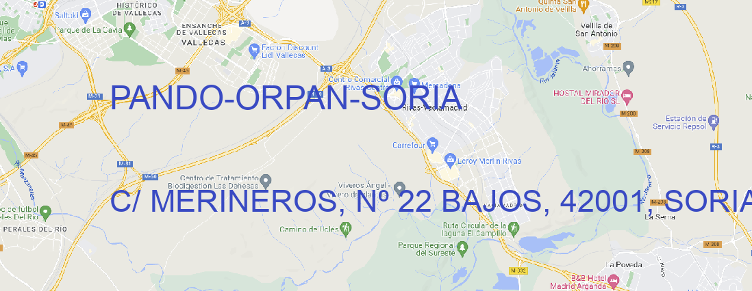 Oficina PANDO-ORPAN SORIA