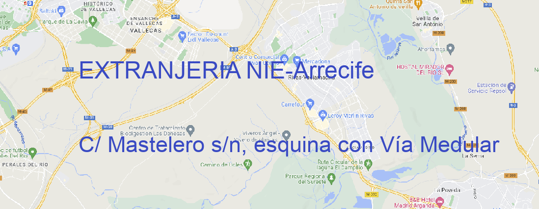 Oficina EXTRANJERIA NIE Arrecife
