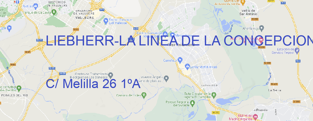 Oficina LIEBHERR LA LINEA DE LA CONCEPCION