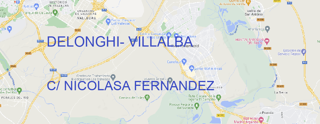 Oficina DELONGHI  VILLALBA