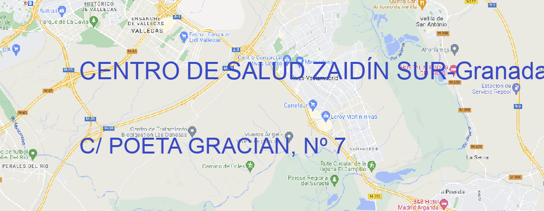 Oficina CENTRO DE SALUD ZAIDÍN SUR Granada