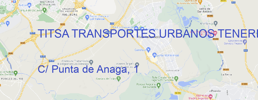 Oficina TITSA TRANSPORTES URBANOS TENERIFE Santa Cruz de Tenerife