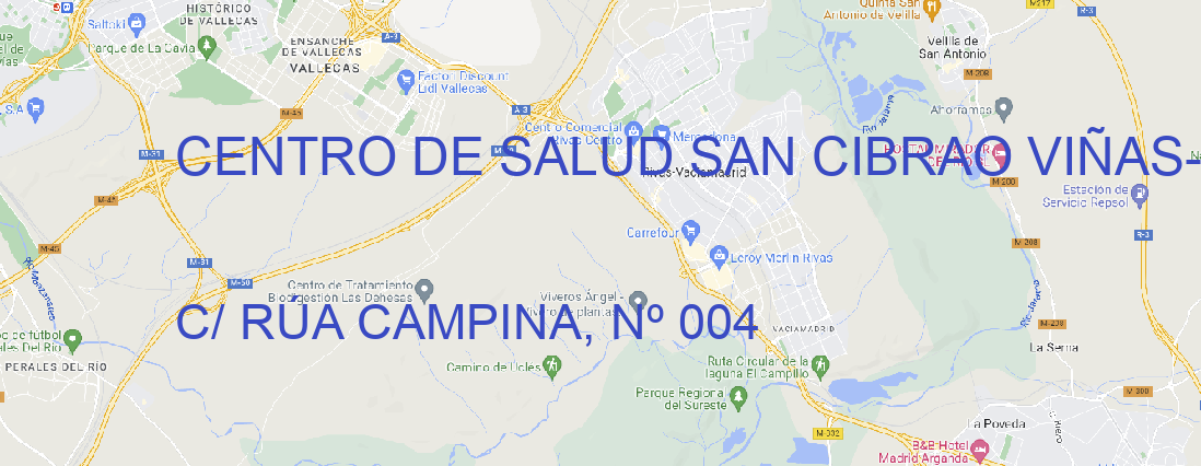 Oficina CENTRO DE SALUD SAN CIBRAO VIÑAS San Cibrao das Viñas