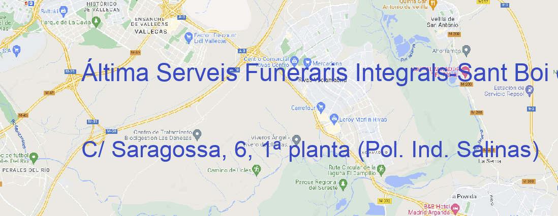 Tienda Áltima Serveis Funeraris Integrals Sant Boi de Llobregat