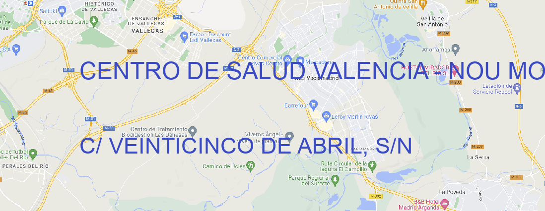 Oficina CENTRO DE SALUD VALENCIA - NOU MOLES València