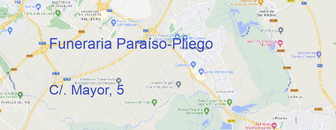 Tienda Funeraria Paraíso Pliego