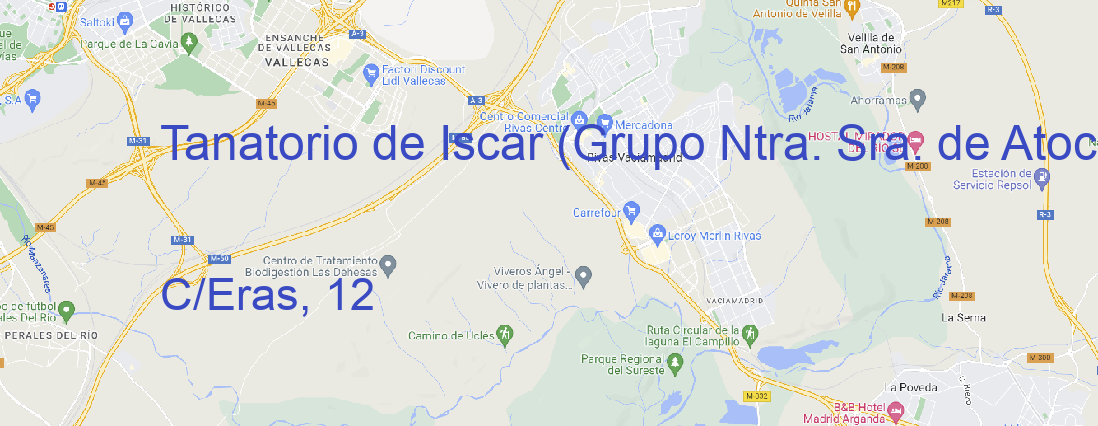 Tienda Tanatorio de Iscar (Grupo Ntra. Sra. de Atocha) Iscar