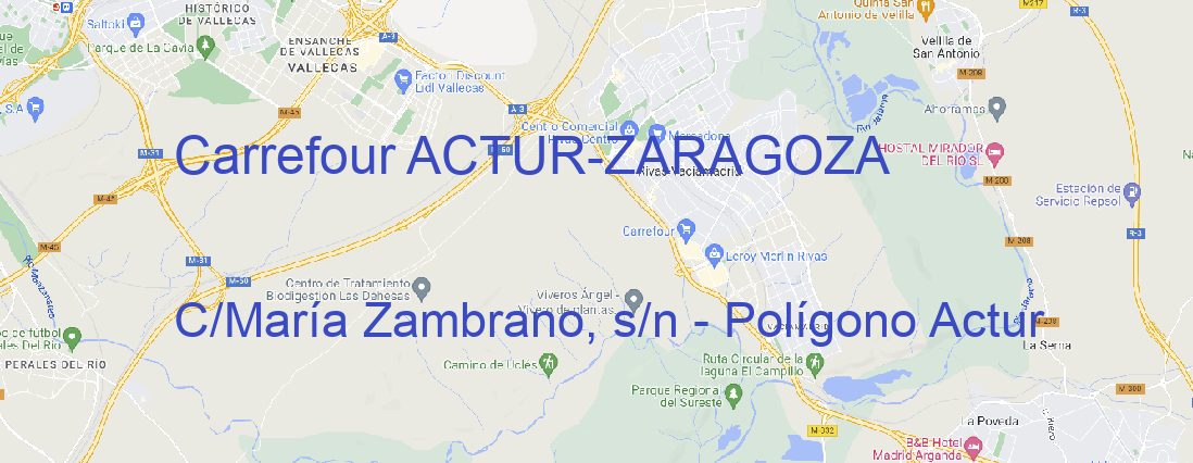 Tienda Carrefour ACTUR ZARAGOZA