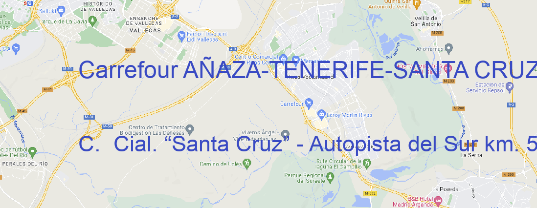 Tienda Carrefour AÑAZA-TENERIFE SANTA CRUZ DE TENERIFE