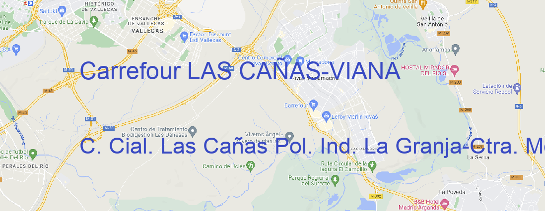 Tienda Carrefour LAS CAÑAS VIANA