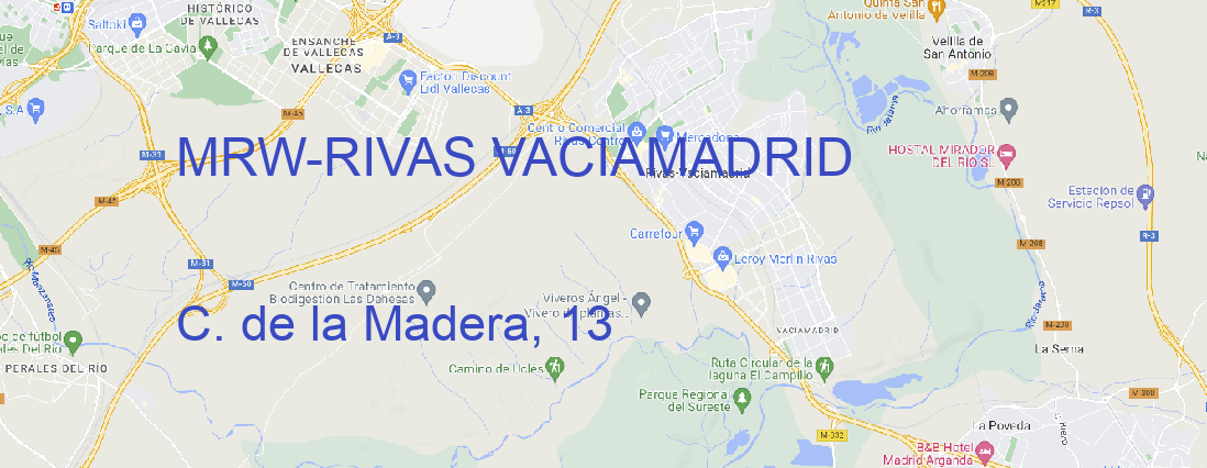 Oficina MRW RIVAS VACIAMADRID