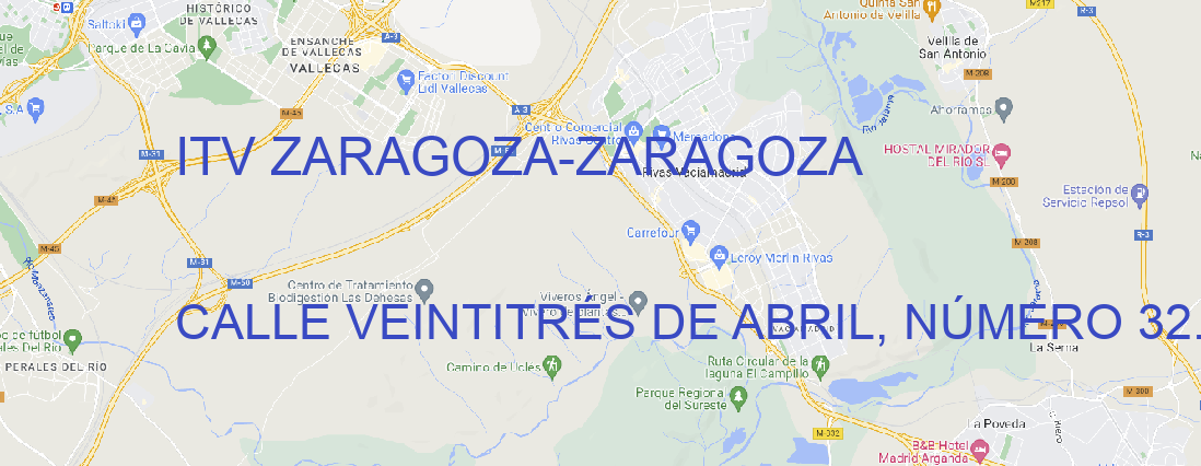 Oficina ITV ZARAGOZA ZARAGOZA