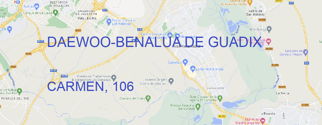 Oficina DAEWOO BENALUA DE GUADIX