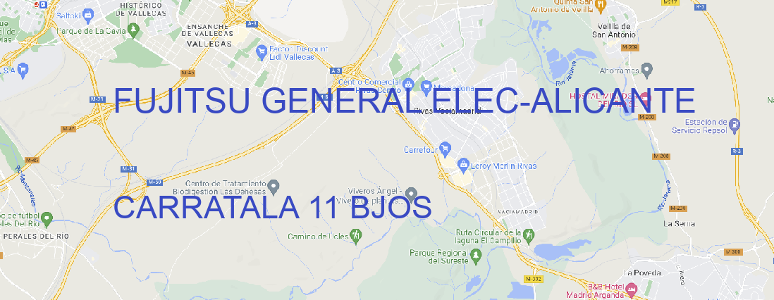 Oficina FUJITSU GENERAL ELEC ALICANTE