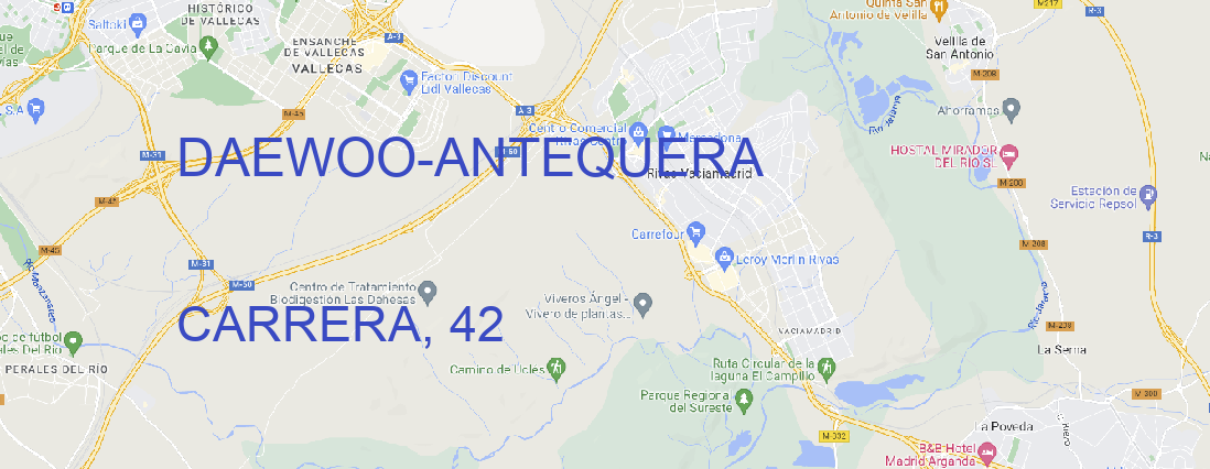 Oficina DAEWOO ANTEQUERA
