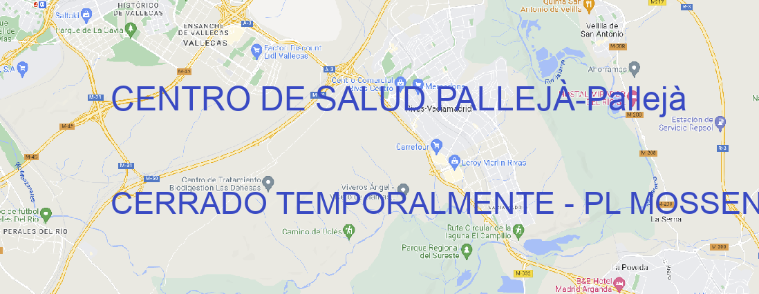 Oficina CENTRO DE SALUD PALLEJÀ Pallejà