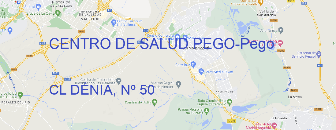 Oficina CENTRO DE SALUD PEGO Pego