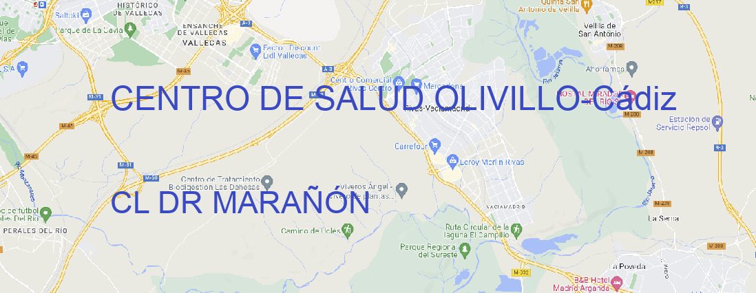 Oficina CENTRO DE SALUD OLIVILLO Cádiz