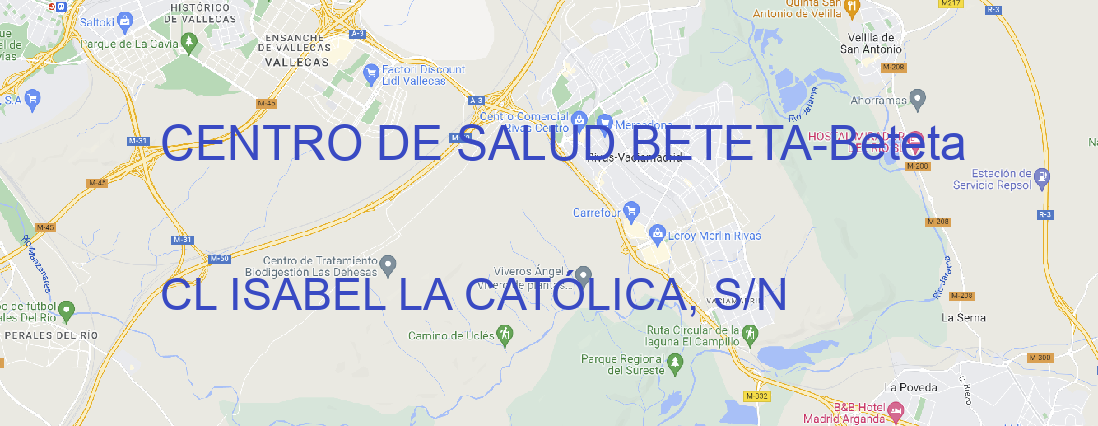 Oficina CENTRO DE SALUD BETETA Beteta