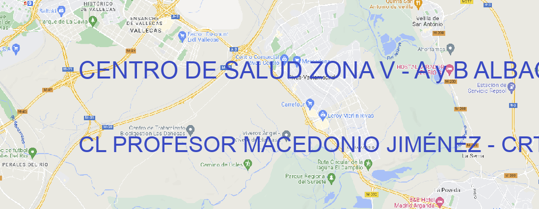 Oficina CENTRO DE SALUD ZONA V - A y B ALBACETE Albacete