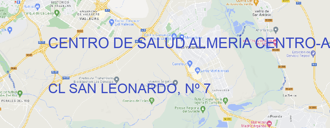 Oficina CENTRO DE SALUD ALMERÍA CENTRO Almería