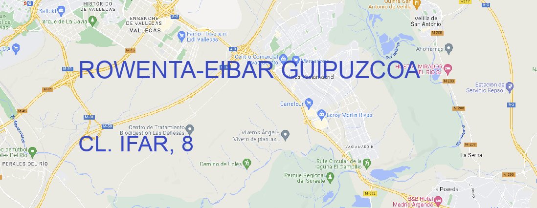 Oficina ROWENTA EIBAR GUIPUZCOA