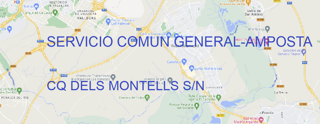 Oficina SERVICIO COMUN GENERAL AMPOSTA
