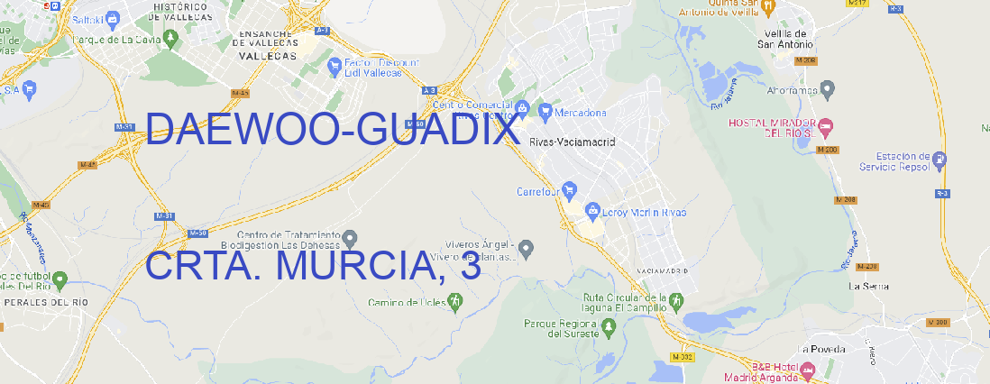 Oficina DAEWOO GUADIX