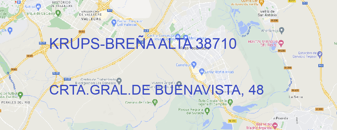 Oficina KRUPS BREÑA ALTA 38710